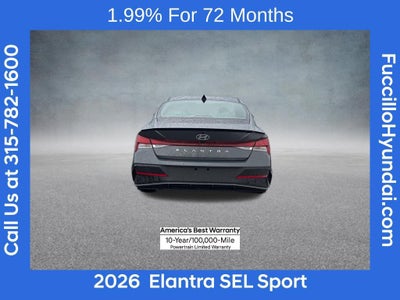 2026 Hyundai ELANTRA SEL Sport