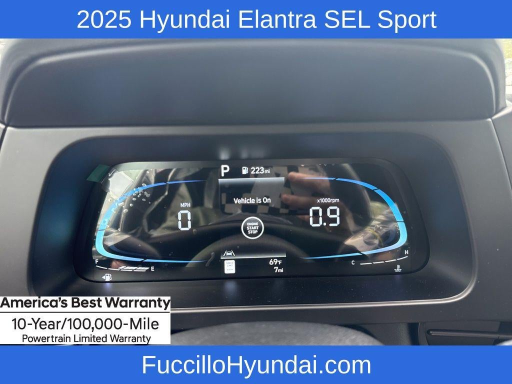 2025 Hyundai ELANTRA SEL Sport