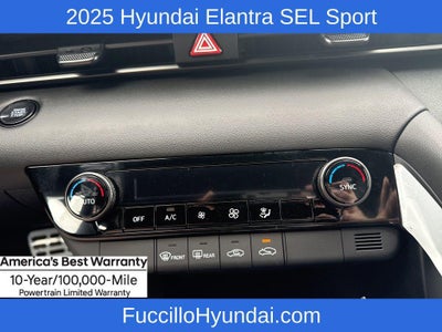 2025 Hyundai ELANTRA SEL Sport