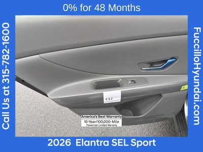 2026 Hyundai ELANTRA SEL Sport
