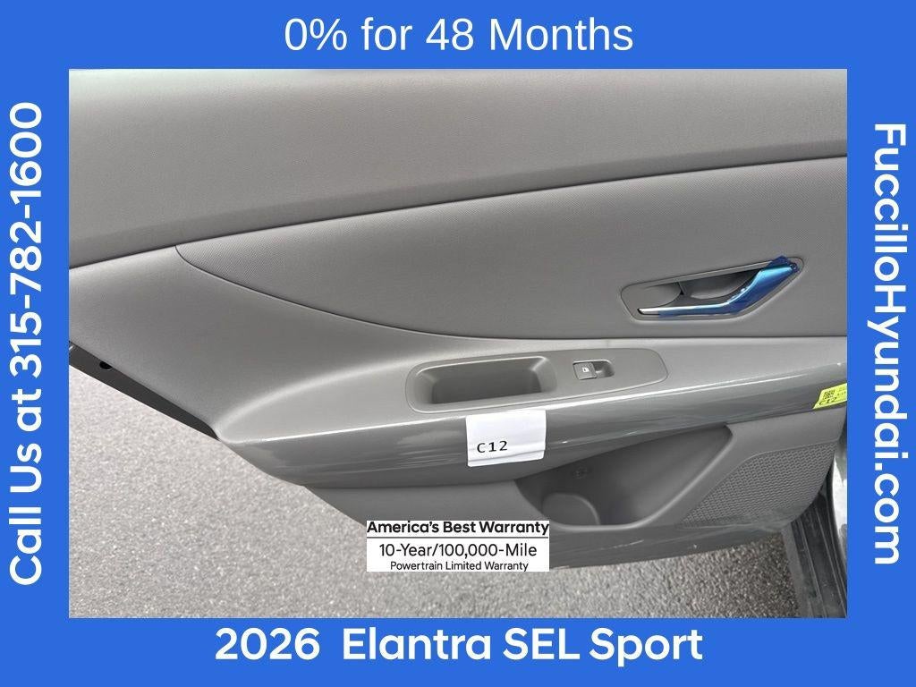 2026 Hyundai ELANTRA SEL Sport