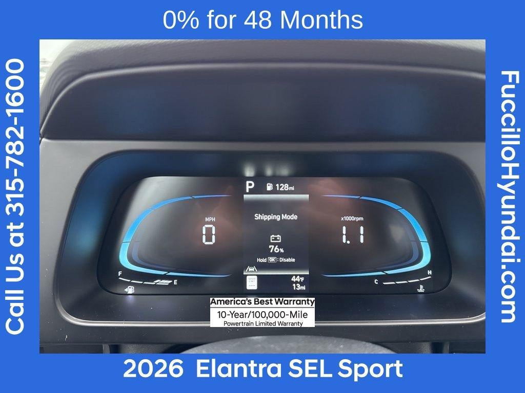 2026 Hyundai ELANTRA SEL Sport