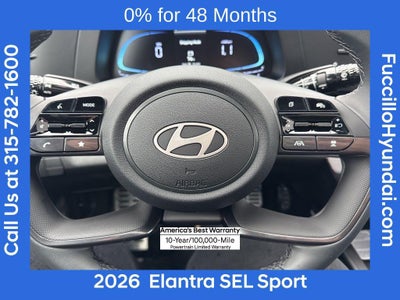 2026 Hyundai ELANTRA SEL Sport