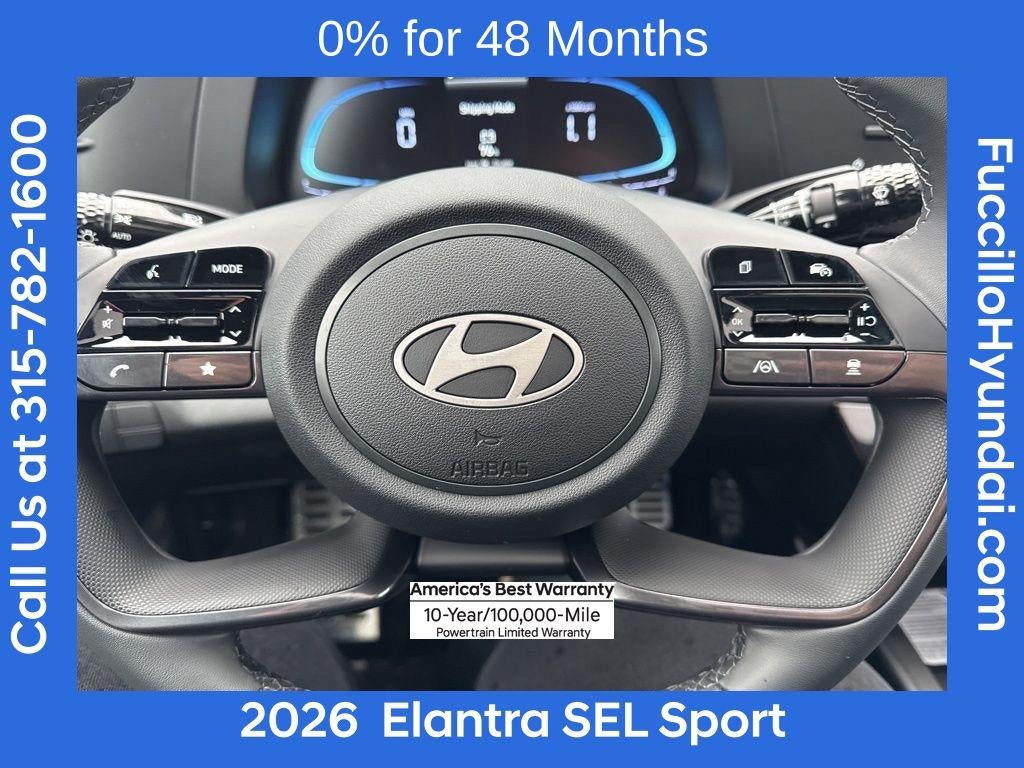 2026 Hyundai ELANTRA SEL Sport
