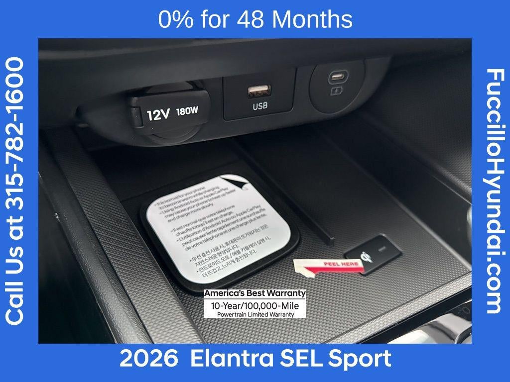 2026 Hyundai ELANTRA SEL Sport