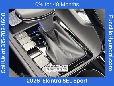 2026 Hyundai ELANTRA SEL Sport
