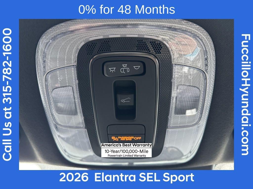 2026 Hyundai ELANTRA SEL Sport