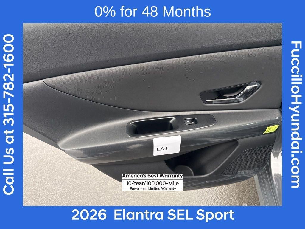2026 Hyundai ELANTRA SEL Sport