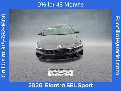 2026 Hyundai ELANTRA SEL Sport