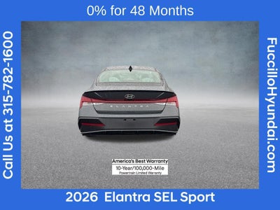 2026 Hyundai ELANTRA SEL Sport