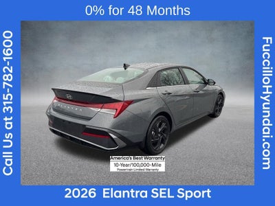 2026 Hyundai ELANTRA SEL Sport