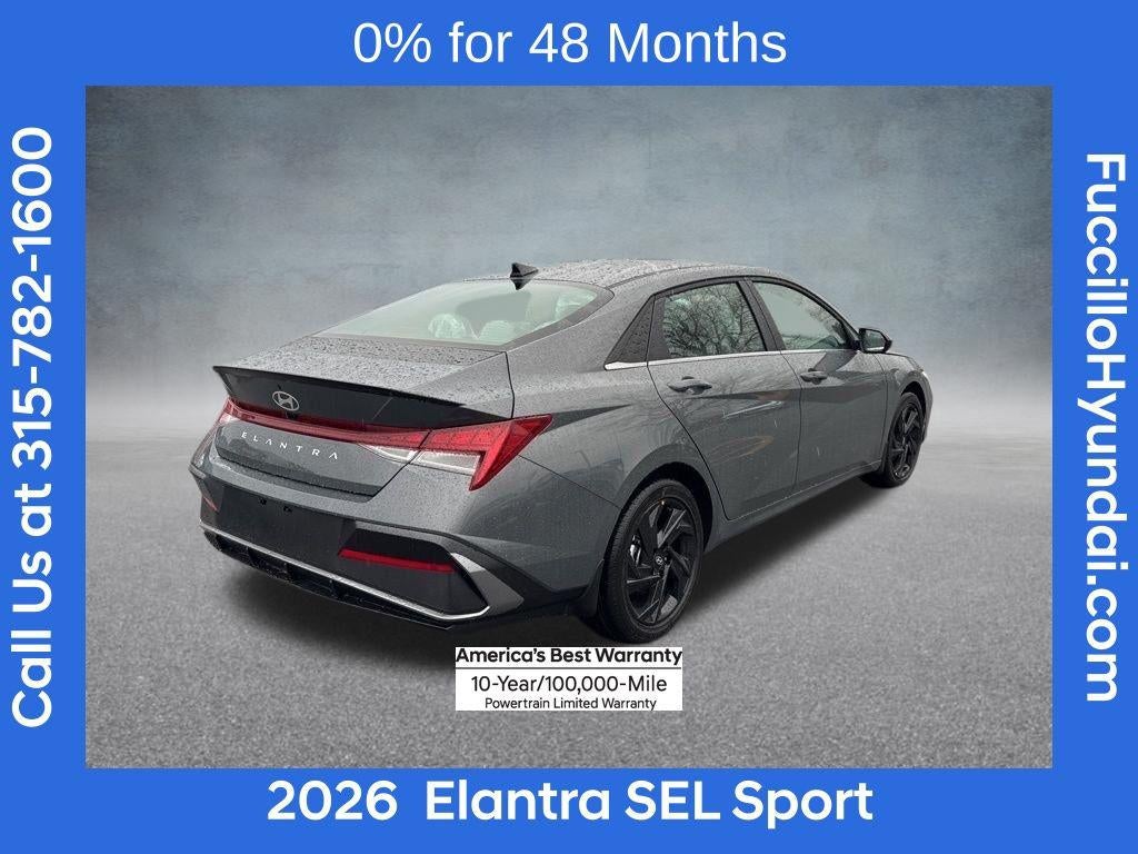2026 Hyundai ELANTRA SEL Sport