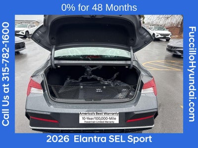 2026 Hyundai ELANTRA SEL Sport