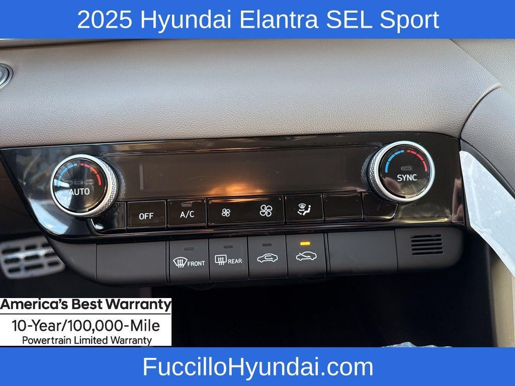 2025 Hyundai ELANTRA SEL Sport