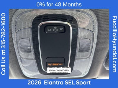 2026 Hyundai ELANTRA SEL Sport