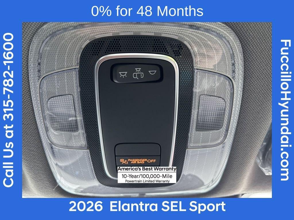 2026 Hyundai ELANTRA SEL Sport