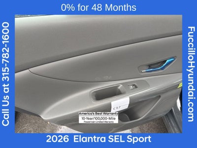 2026 Hyundai ELANTRA SEL Sport