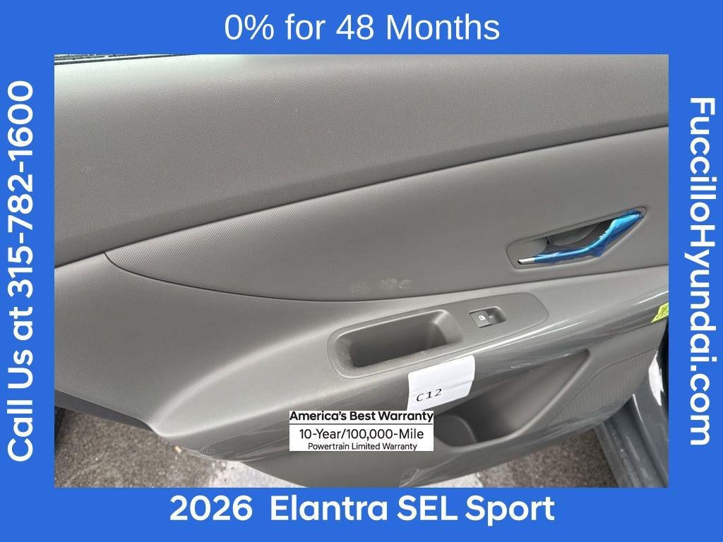 2026 Hyundai ELANTRA SEL Sport