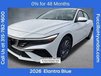 2026 Hyundai ELANTRA HYBRID Blue