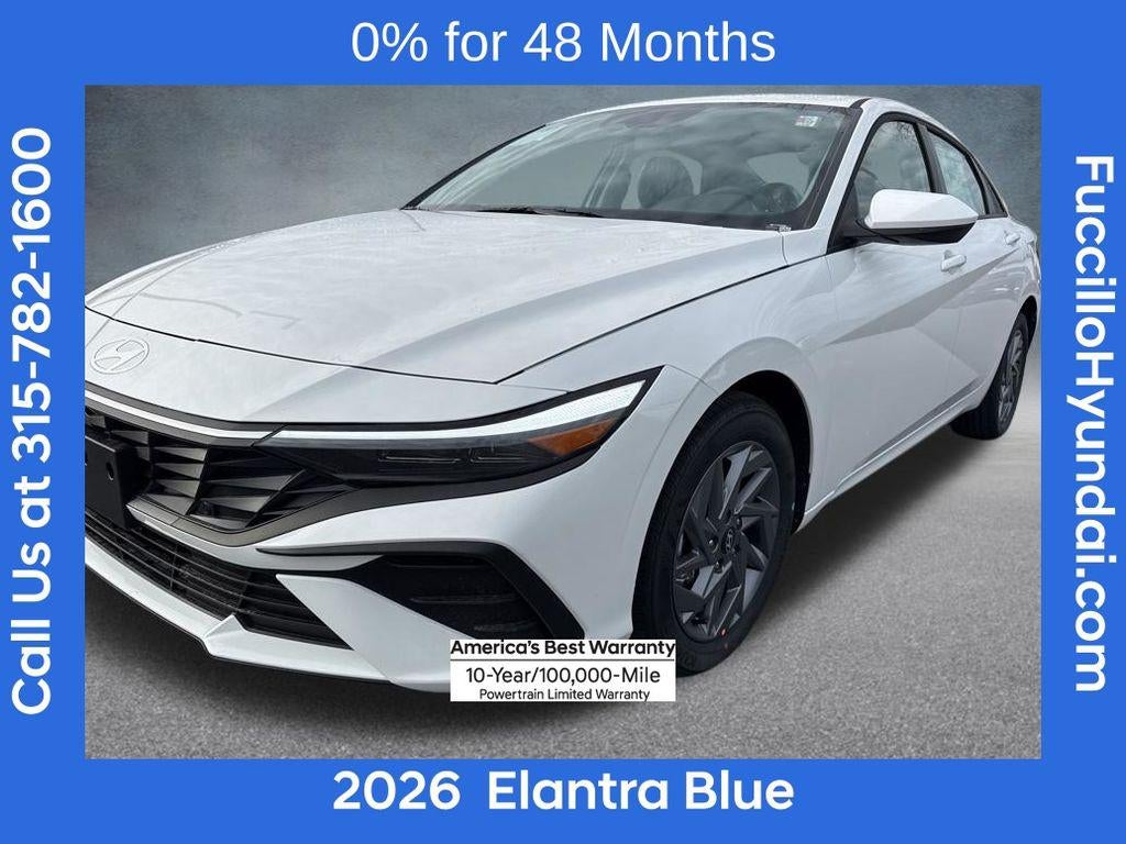 2026 Hyundai ELANTRA HYBRID Blue