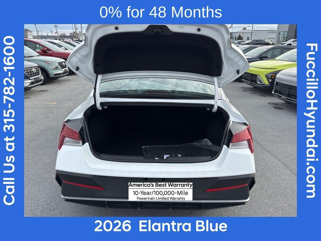 2026 Hyundai ELANTRA HYBRID Blue