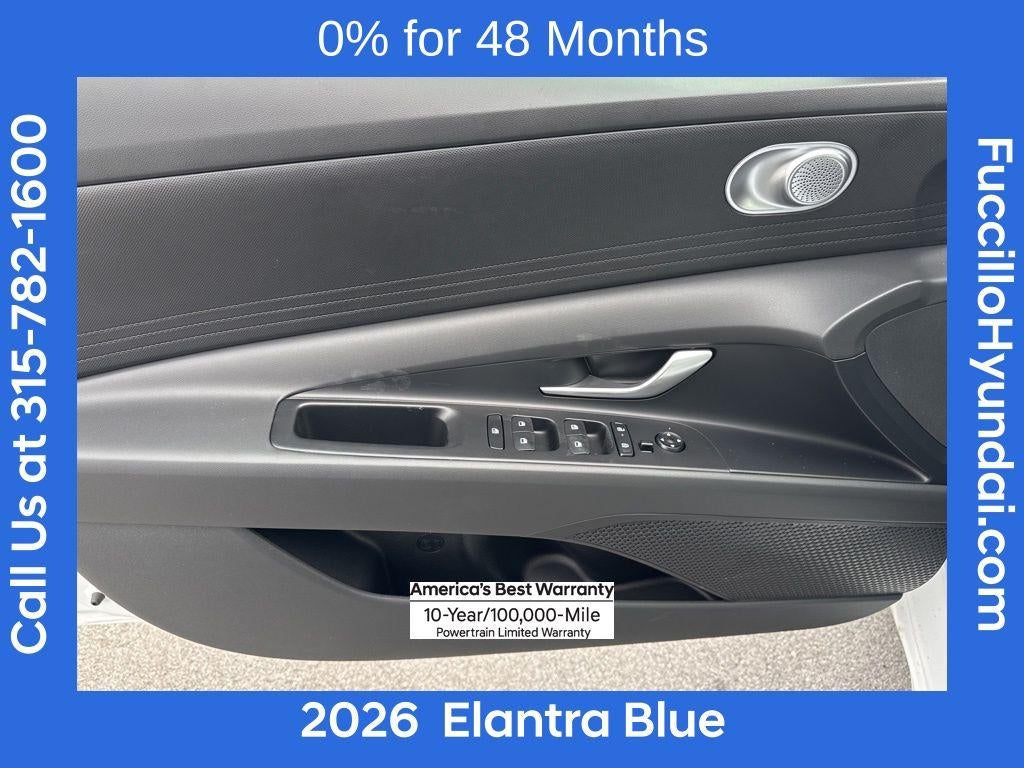 2026 Hyundai ELANTRA HYBRID Blue