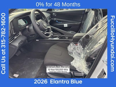2026 Hyundai ELANTRA HYBRID Blue