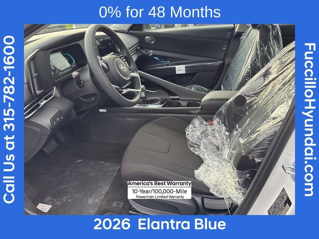 2026 Hyundai ELANTRA HYBRID Blue
