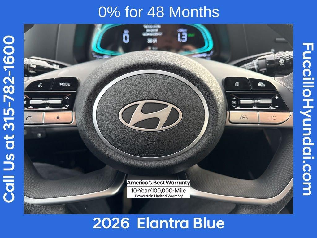 2026 Hyundai ELANTRA HYBRID Blue
