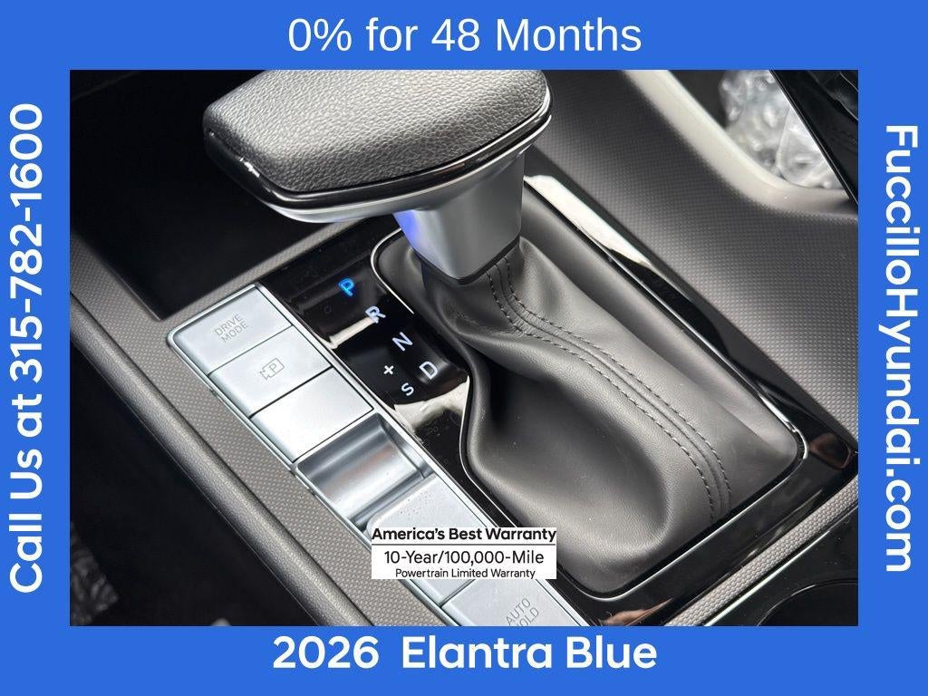 2026 Hyundai ELANTRA HYBRID Blue