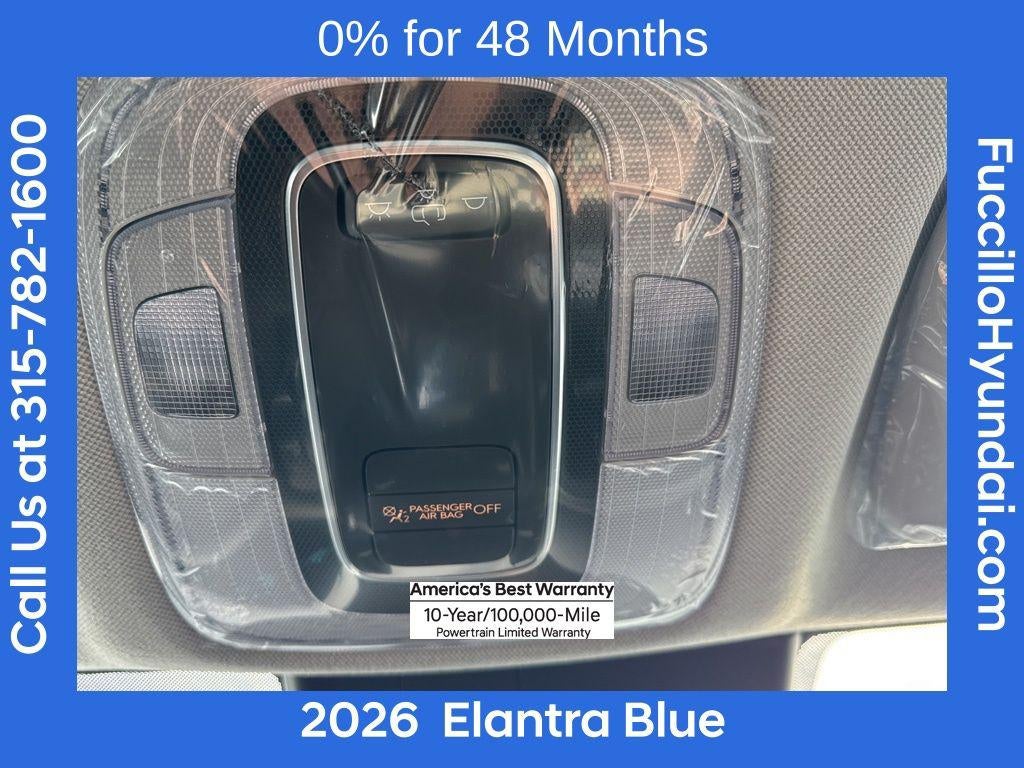 2026 Hyundai ELANTRA HYBRID Blue