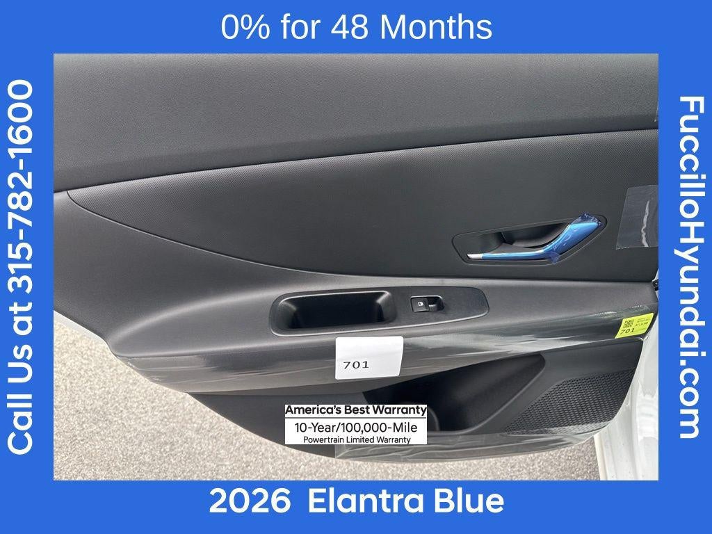 2026 Hyundai ELANTRA HYBRID Blue