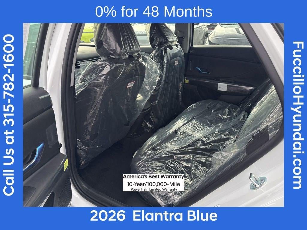 2026 Hyundai ELANTRA HYBRID Blue