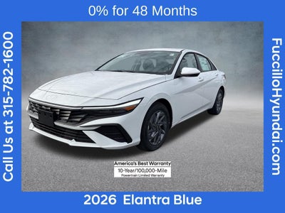 2026 Hyundai ELANTRA HYBRID Blue