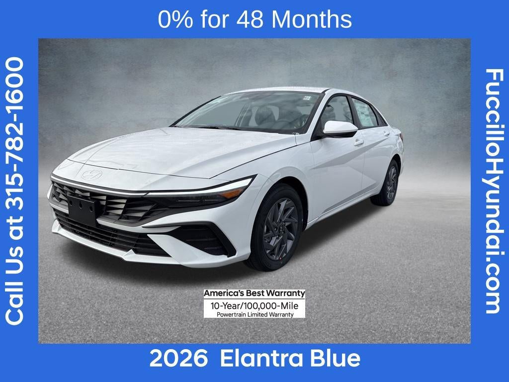 2026 Hyundai ELANTRA HYBRID Blue