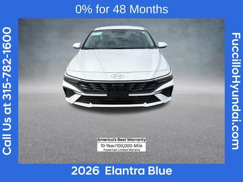 2026 Hyundai ELANTRA HYBRID Blue