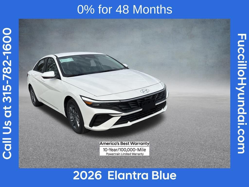 2026 Hyundai ELANTRA HYBRID Blue