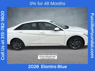 2026 Hyundai ELANTRA HYBRID Blue