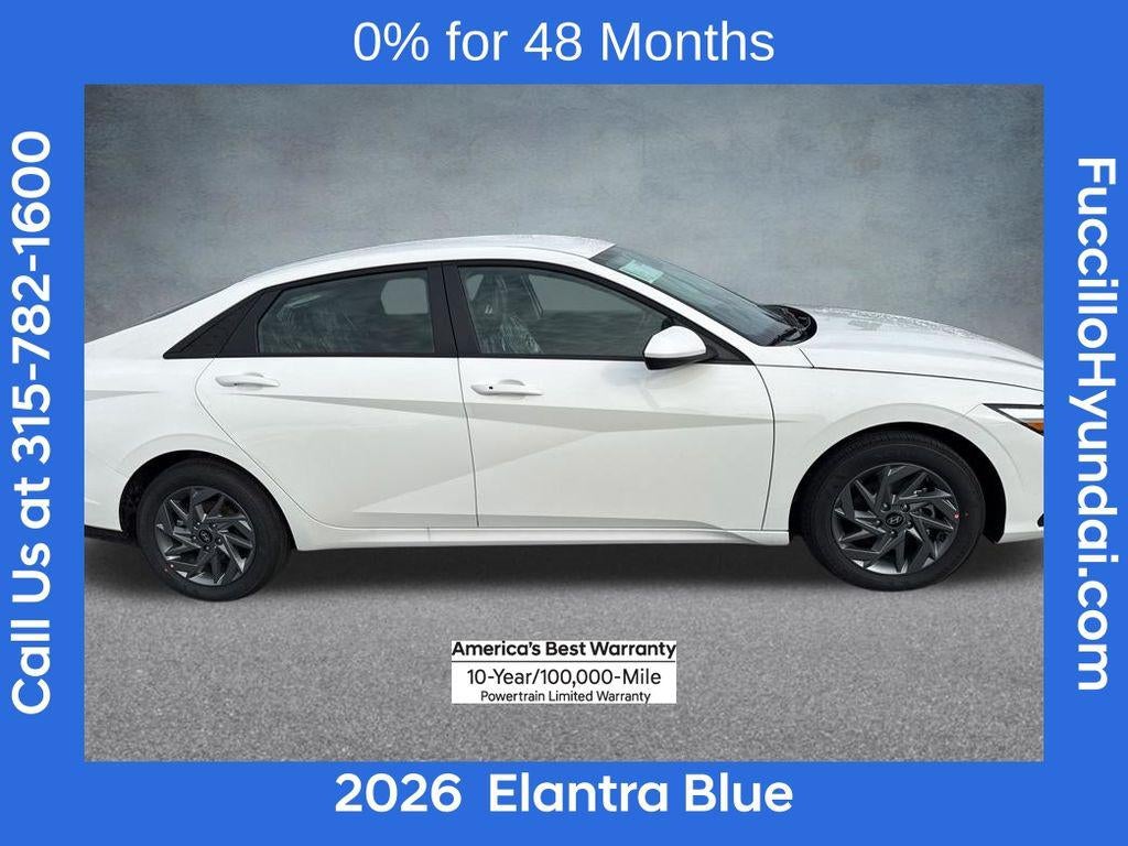 2026 Hyundai ELANTRA HYBRID Blue