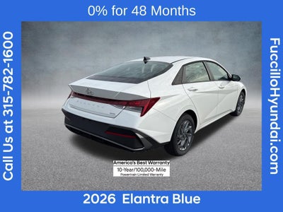 2026 Hyundai ELANTRA HYBRID Blue