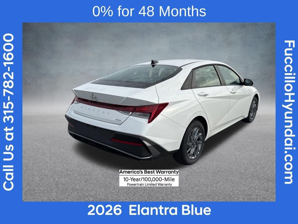 2026 Hyundai ELANTRA HYBRID Blue