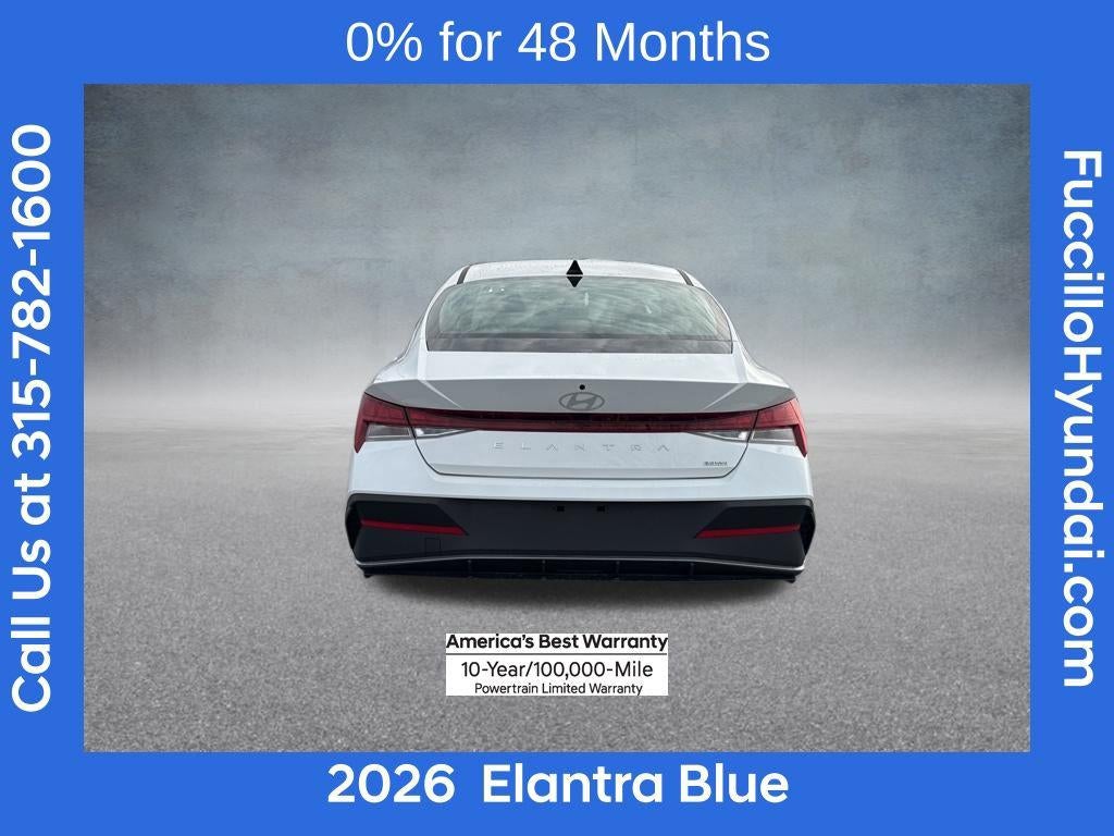 2026 Hyundai ELANTRA HYBRID Blue