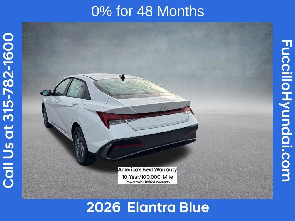 2026 Hyundai ELANTRA HYBRID Blue