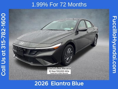 2026 Hyundai ELANTRA HYBRID Blue