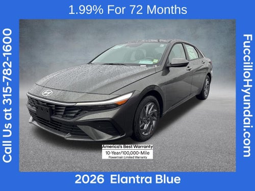 2026 Hyundai ELANTRA HYBRID Blue