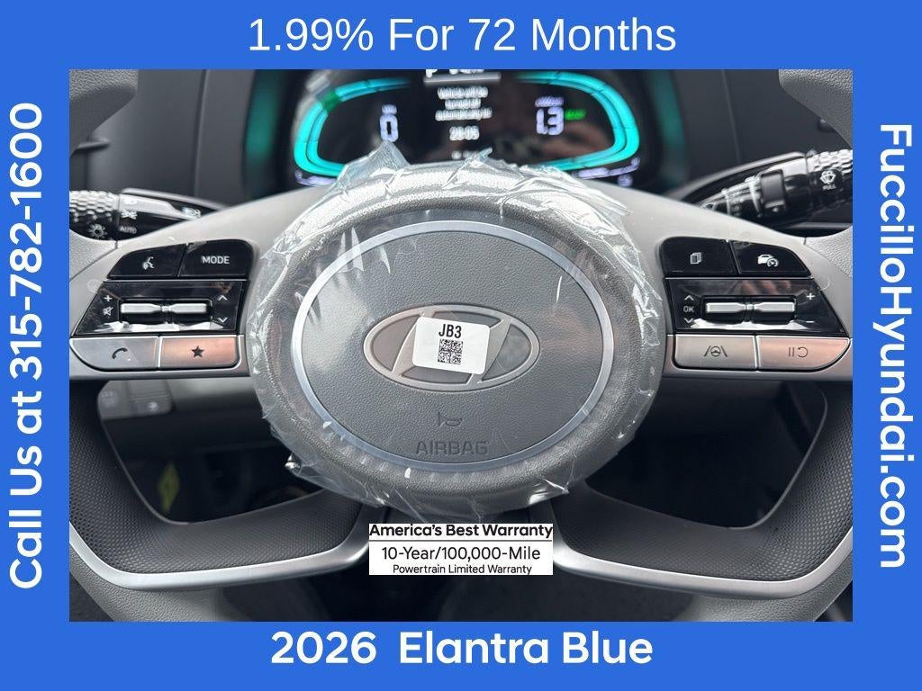 2026 Hyundai ELANTRA HYBRID Blue