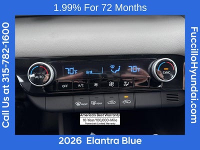 2026 Hyundai ELANTRA HYBRID Blue