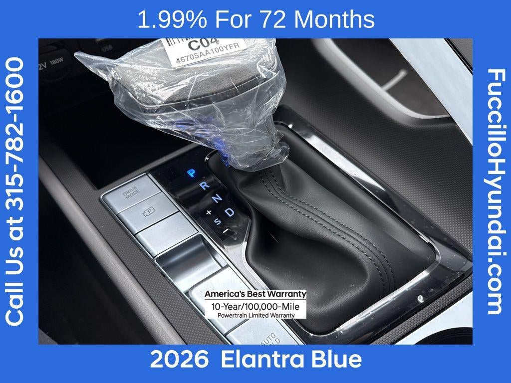 2026 Hyundai ELANTRA HYBRID Blue