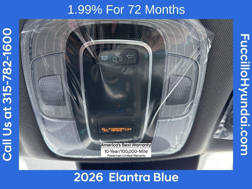 2026 Hyundai ELANTRA HYBRID Blue