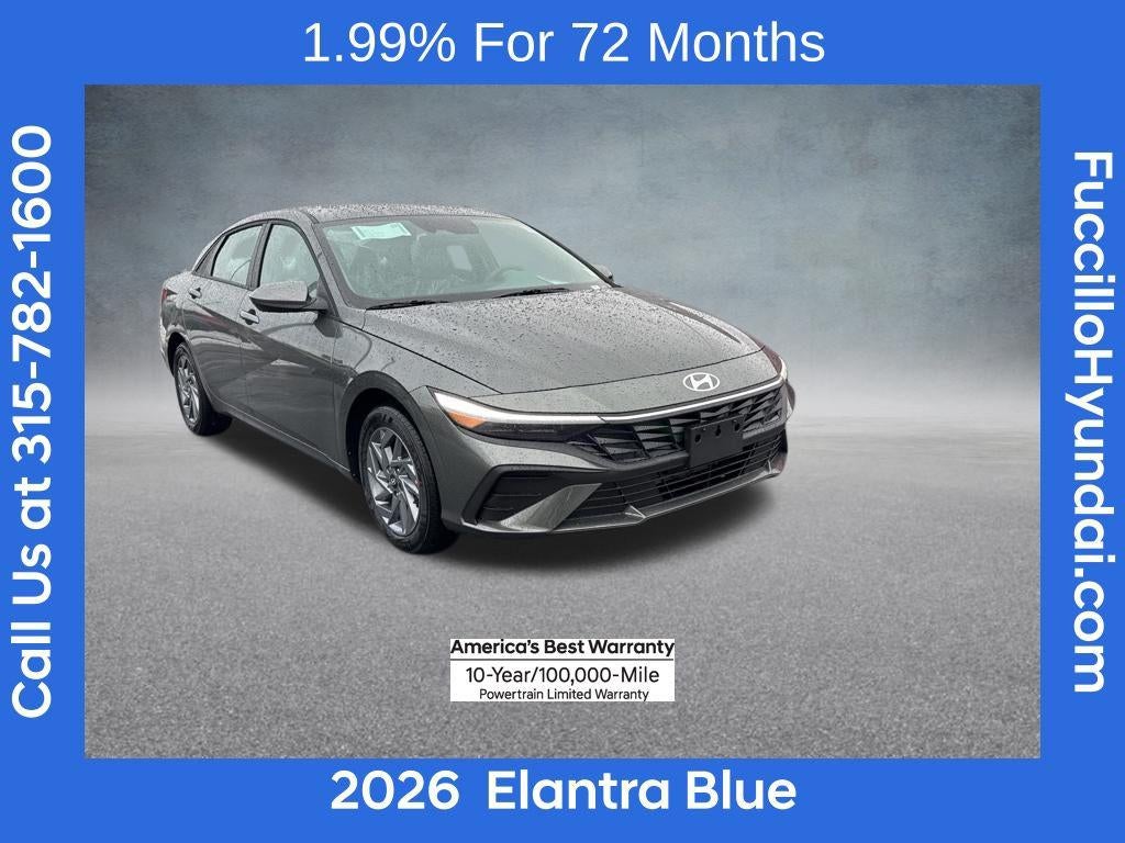 2026 Hyundai ELANTRA HYBRID Blue